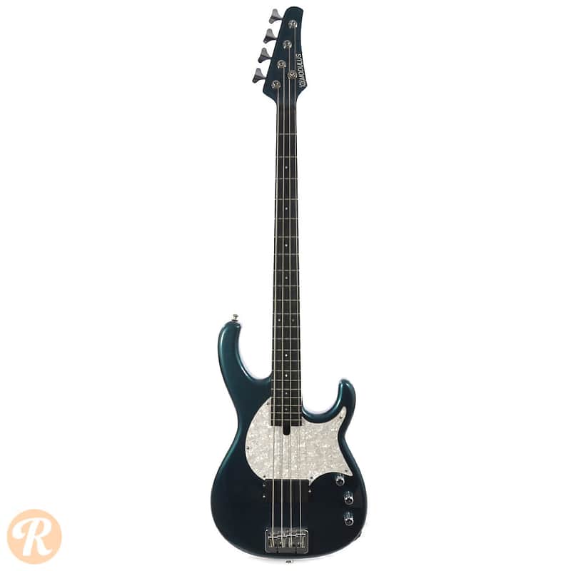 Modulus Flea Bass Green Flake 2003 image 3