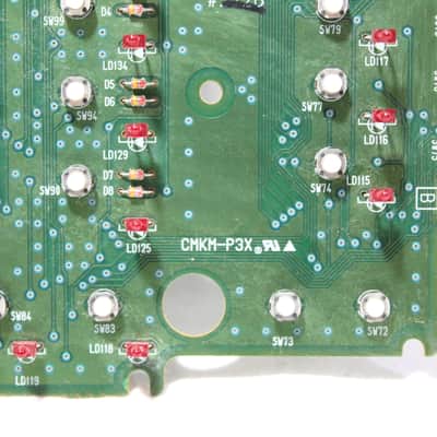 Yamaha PSR-1000 keyboard part - right voice button panel board - PSR1000 PSR 1000 image 3