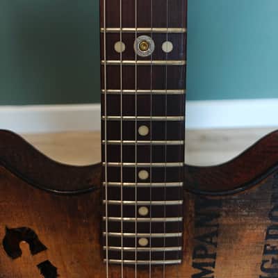 One-of-a-Kind Schoen Guitar – Ammo Box Wood, Bullet Casing Details, Rattlesnake Skin & Mad Max Vibes image 7