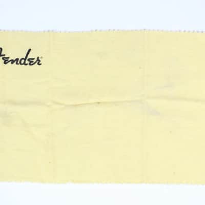 1980s-1990s Vintage Fender Guitar Polish Cloth ~Case Candy~ USA Stratocaster/Telecaster Strat/Tele image 3