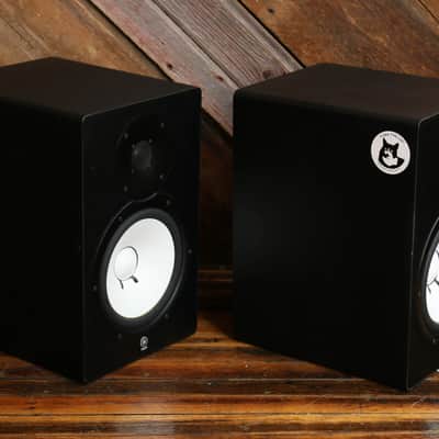 Yamaha HS80M Powered Studio Monitor (Pair) 2000s - Black image 3