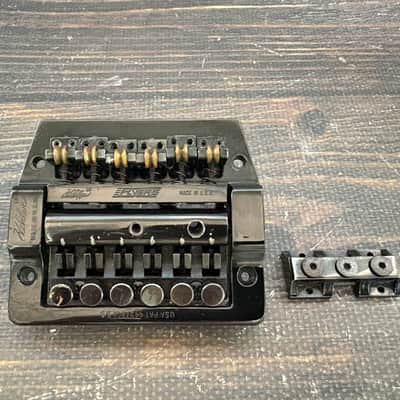 Kahler 2330 FLYER Tremolo Bridge Black with Nut MADE IN USA image 1
