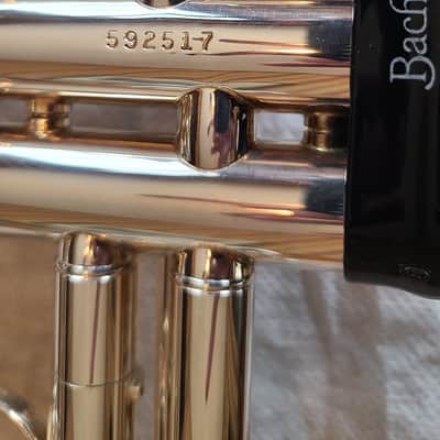 MINT/Unplayed since purchase Bach Stradivarius C Trumpet - Model C180SML229 - Silver Plated - 2002 Elkhart - Professional Grade, Original Case and Accessories image 5