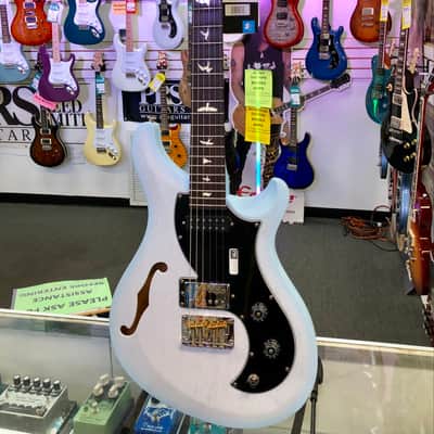PRS S2 Vela Semi-Hollow Satin Cloud Burst with Gig Bag - Free Shipping image 3