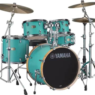 YAMAHA SBP0F50MSG STAGE CUSTOM 5PC 20B-10-12-14F-14S MATTE SURF GREEN