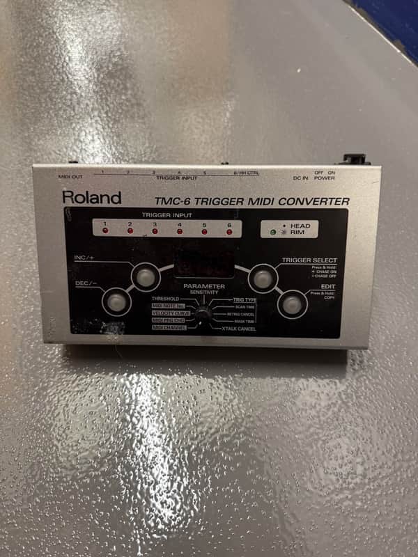 Roland TMC-6 Drum Trigger Module 2002 - 2015 - Silver image 1
