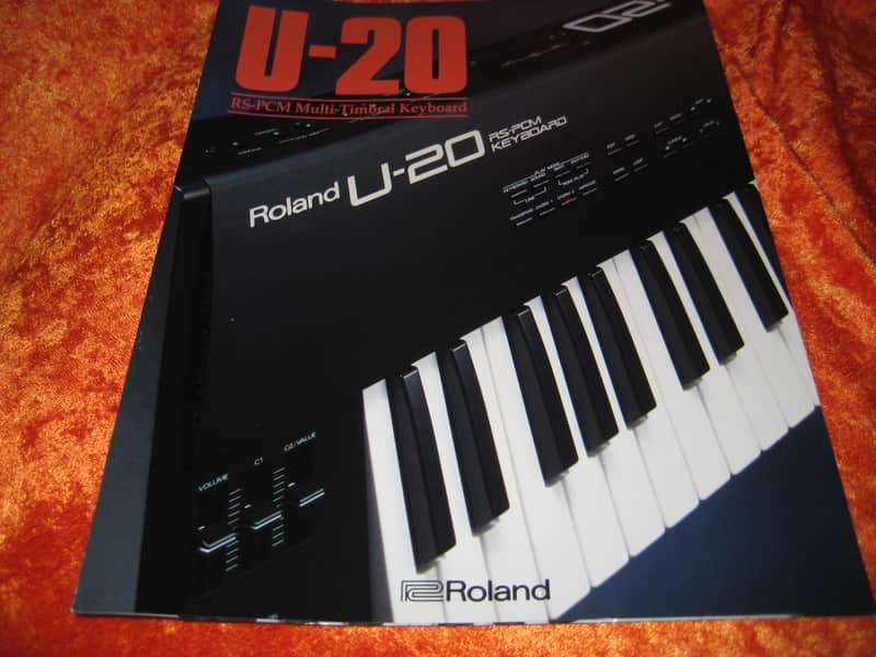 Roland U-20 RS-PCM Multi-Timbral Keyboard From 1990 image 1