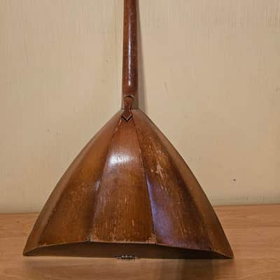 Balalayka Folk Instrument Hand Painted Ukrainian 6 String Village Balalaika image 6