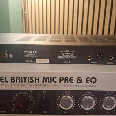 Warm Audio WA73-EQ 1-Channel British Microphone Preamp / EQ 2018 - Present - RAF Blue Gray image 7