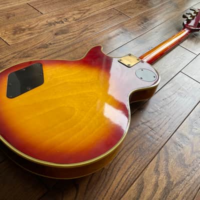 Vintage 1970s Greco EG 480 Electric Guitar LP Custom Burst Maxon Pickups les paul image 12