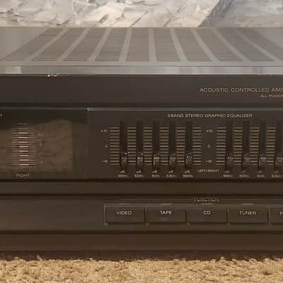 Sony SONY TA - AX301 ACOUSTIC CONTROLLED STEREO 90s image 4