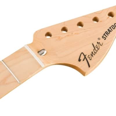 Fender Mexico Classic Series 70s Maple Fingerboard Strat Guitar Neck, U-Shape image 10