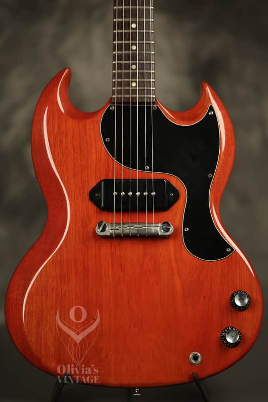 1963 Gibson Les Paul SG Junior Cherry restored/refinished image 1