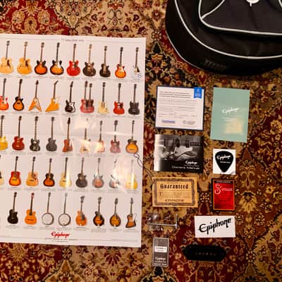 Epiphone Jared James Nichols "Gold Glory" Les Paul Custom 2021 - Present - Double Gold Aged Gloss image 9