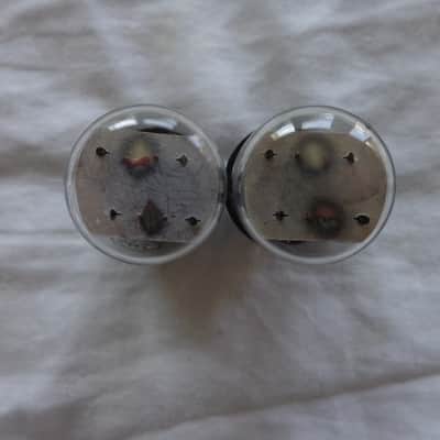 Close Matched Pair of RCA 6SN7 GTB Tubes -Tests Strong - 1950's image 3