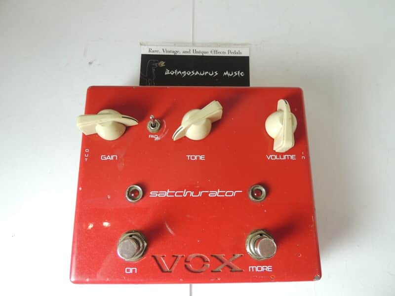 Vox Satchurator Joe Satriani Signature Distortion Effects Pedal Free USA Ship image 1
