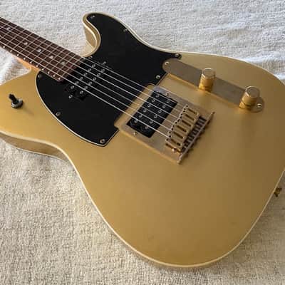 2013 Squier J5 Telecaster John 5 Signature Model Frost Gold HH Double Bound 1st Year image 10