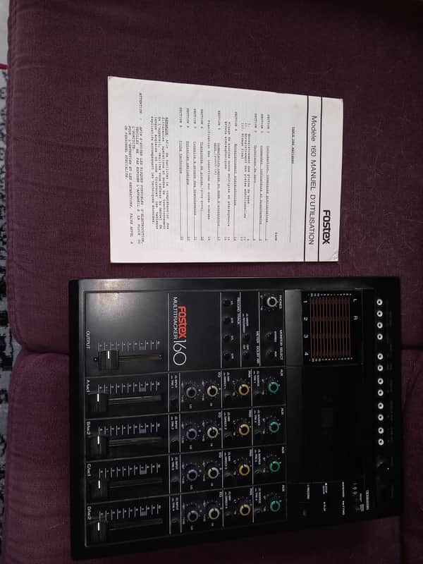 Fostex 160 Multitracker portastudio 4 track tape recorder image 1