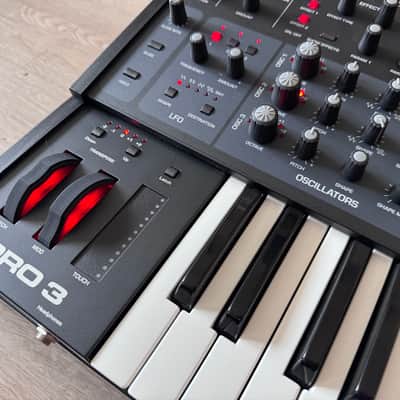 Like New Sequential Pro 3 37-Key 3-Voice Monophonic / Paraphonic Synthesizer 2020 - Present - Black image 5