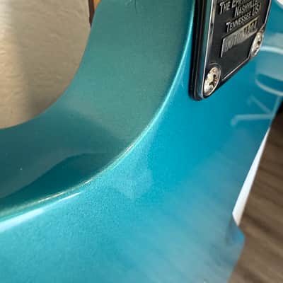 Epiphone Slasher 2001 RARE Metallic Blue image 7