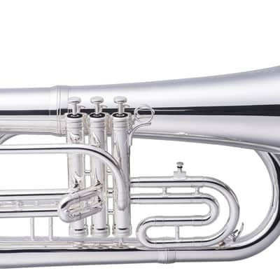John Packer JP2054S Key of Marching Euphonium w/ABS Hard Plastic Case, Mouthpiece & Valve Oil image 2