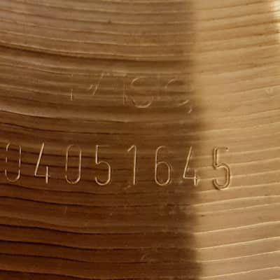 Paiste 20" 2002 Ride Cymbal 1980 - Present - Traditional image 3