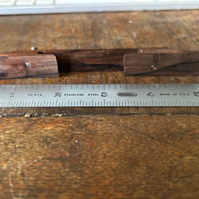 Gibson Brazilian Rosewood Bridge Base 60's? - Natural image 2