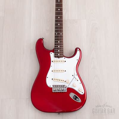 1983 Fender Stratocaster '62 Vintage Reissue JV ST62-65 Candy Apple Red 100% Original, Japan MIJ Fujigen image 2