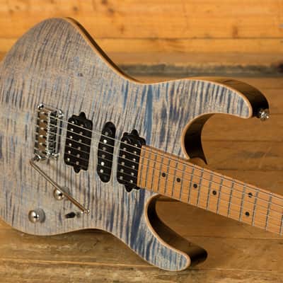 Suhr Modern Plus Trans Blue Denim/Slate Maple image 5