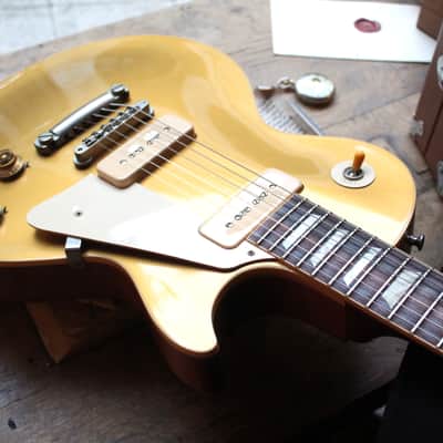 GIBSON Custom Historic VOS Les Paul 1956 Reissue Gold Top, USA 2006, HARDCASE, 4, 42 KG image 3