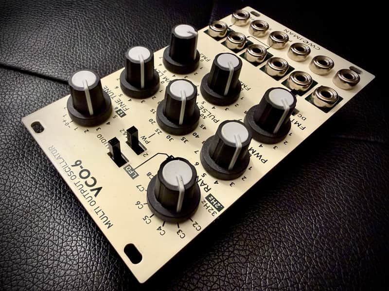 *New in Box* Rare, Iconic Cwejman VCO-6 Multi Output Oscillator in Eggshell - Made in Sweden
