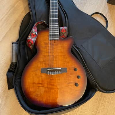 Ovation 1711 Standard Balladeer Red Sunburst Acoustic Guitar