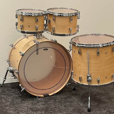 Yamaha PHX Phoenix Matte Natural 4pc Drum Kit 22" 10" 12" 16" / Made in Japan image 6