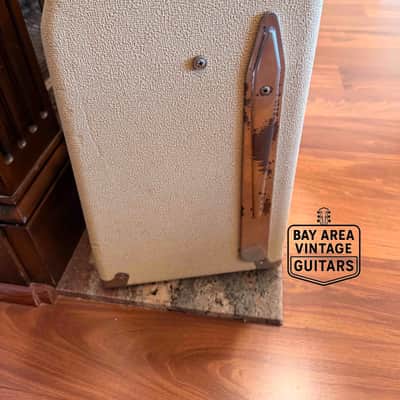 1960 Fender 6G4-A Super Amp - Rare Blonde & Oxblood image 6