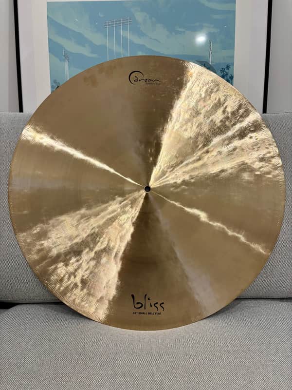 Dream Cymbals 24” Small Bell Flat Ride image 1