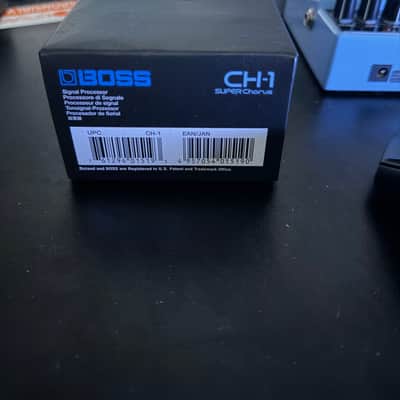 Boss CH-1 Super Chorus (Dark Gray Label) 2001 - Present - Blue image 4