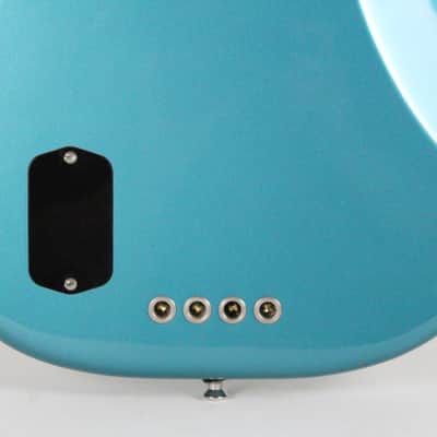 2018 Fender American Elite Precision Bass Ocean Turquoise Noiseless Pickup + OHSC USA 2010s image 12