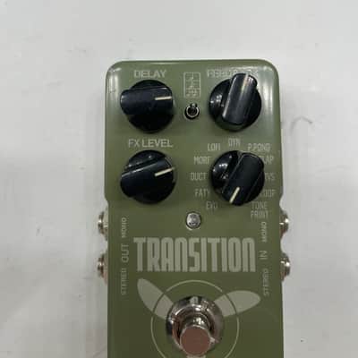TC Electronic Transition Stereo Digital Delay Echo Rare Guitar Effect Pedal image 3