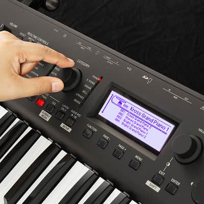 Korg Kross 2 88-Key Synthesizer Workstation - Matte Black image 3