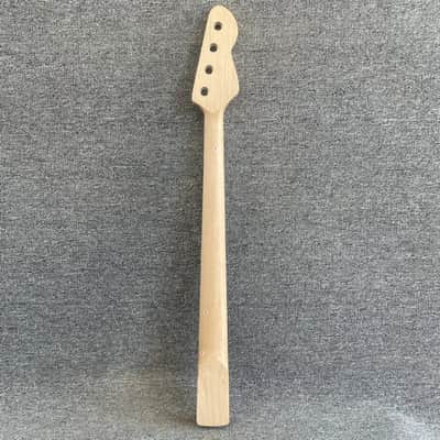 Lefty 4 String Bass Maple Wood Neck, Rosewood 20 Frets Fingerboard image 4
