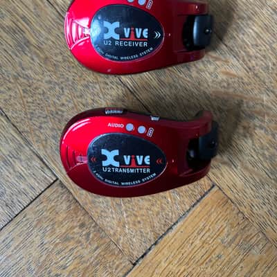 Xvive U2 Wireless Guitar System 2010s - Red image 1