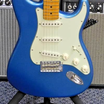 2025 Fender American Professional Classic Stratocaster Electric Guitar w/Gig Bag! Faded Lake Placid Blue! VERY NICE!!! image 1