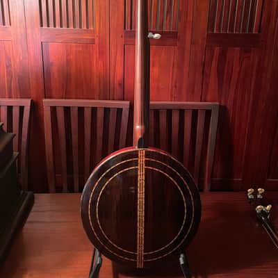Stromberg Marimba Brazilian Rosewood Five Resonator Banjo Conversion w/ Original Tenor Neck Circa 1925 image 5