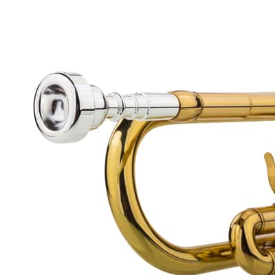 Drop B Tone Adjustable Trumpet Gloves Set Plaint Golden-SY05103250 image 10