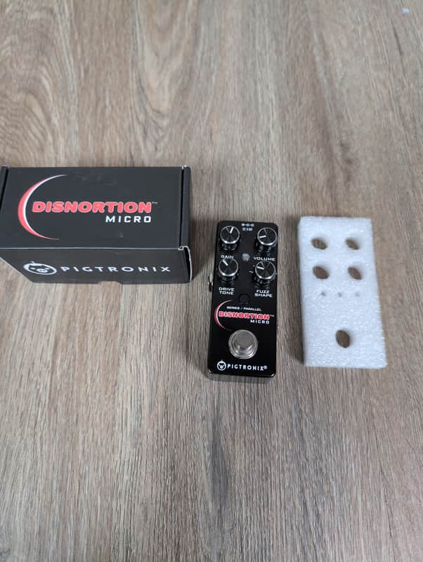 Pigtronix Disnortion Micro 2010s - Black image 1