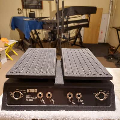 Korg PS-3040 **RARE** 1979 Dual Pedal Controller ( accessory for PS-3100 PS-3200 PS-3300 )