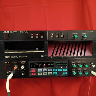 Akai PACKAGE S612 and MD280 drive & ME10D 1985 - FACTORY
