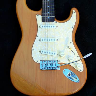 Natural Alder Strat 2024 Classic + Working Bridge Tone+Treble Bleed+Matched Custom Pickups+ Rosewood Neck+ Low Action Leveled, Crowned and Polished Frets! image 9