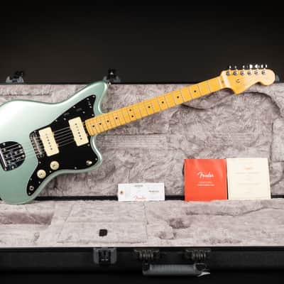 Fender American Professional II Jazzmaster with Maple Fretboard 2020 - Present Mystic Surf Green image 2