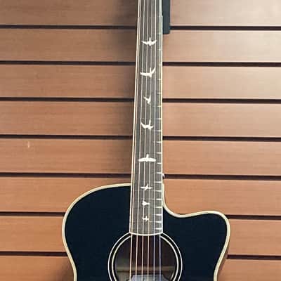 PRS SE Angelus A20E Acoustic/Electric Black Top w/Premium Bag image 2